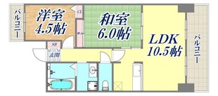 エリム摩耶の物件間取画像